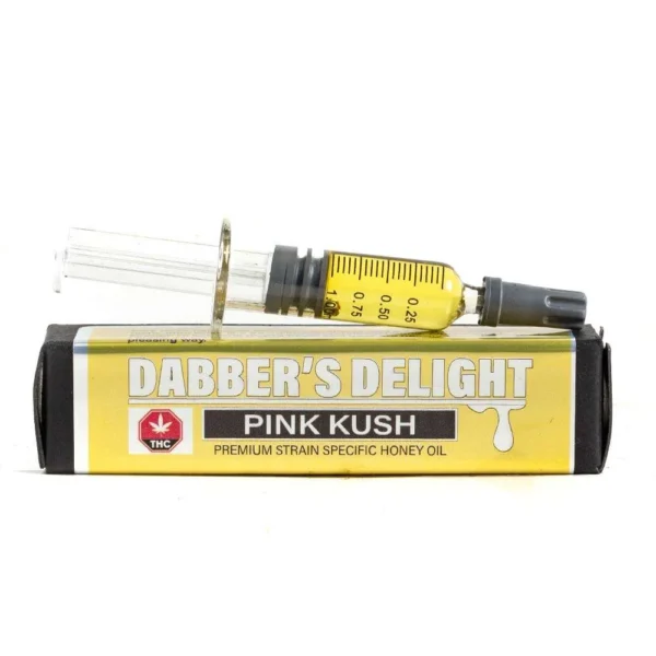 Huile de cannabis au miel Pink Kush de Dabber’s Delight