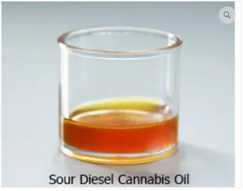 Huile de cannabis sour diesel